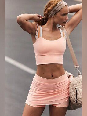 Free People Movement Little Bit Of Love Skort NWOT